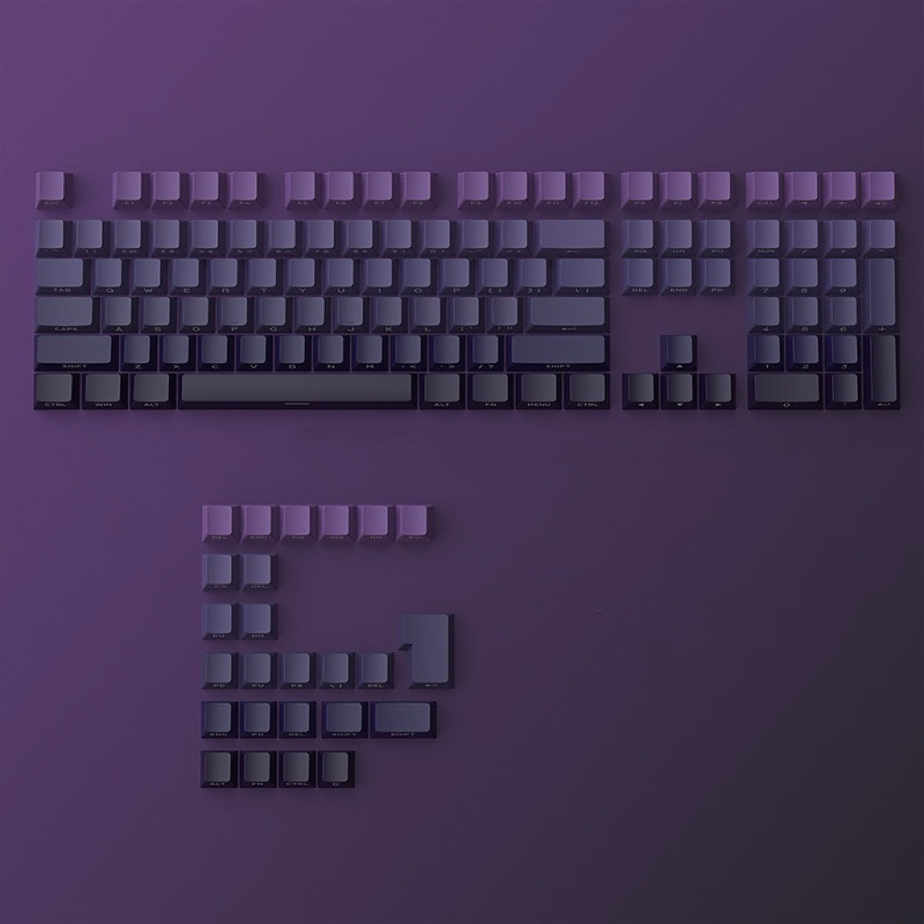 Purple Air Coming from the East side engraved keycaps